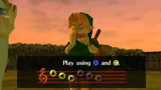 Legend of Zelda Ocarina of Time Eponas Song [upl. by Tolman361]