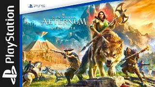 New World Aeternum Gameplay Playstation 5 [upl. by Edelson937]