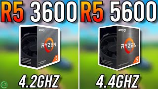 Ryzen 5 3600 vs Ryzen 5 5600  Good Upgrade [upl. by Atikaj409]