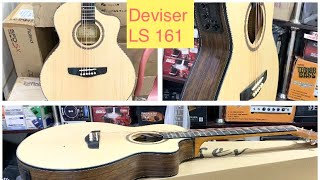 Thin body Acoustic guitar  Deviser  Price  Sound [upl. by Launce]