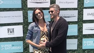 Odette Annable Baby Bump 2nd Annual Super Saturday LA Green Carpet Arrivals [upl. by Hausner]