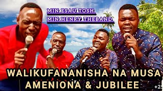 WALIKUFANANISHA NA MUSA  AMENIONA  JUBILEE Covered by Min EsauToshMin HenryTheBand [upl. by Yeldoow]