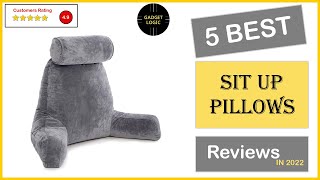 ✅ Best Sit Up In Bed Pillows in 2023 🍳 Top 5 Tested Buying Guide [upl. by Ferriter]