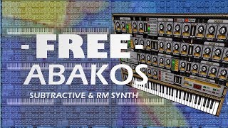 500 PRESETS ♪│ABAKOS FREE VST│REVIEW ✚ TUTORIAL [upl. by Ahseiym862]