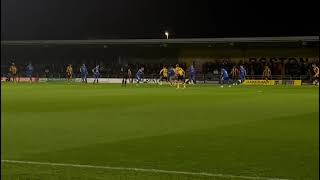 Declan Howe Gainsborough Trinity at Boston United FA Cup [upl. by Tigirb]