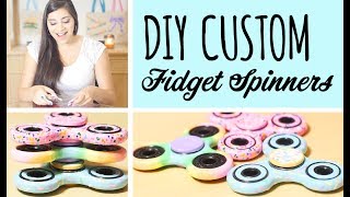 DIY Custom Fidget Spinners [upl. by Dori]