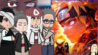 Konoha Council Elders  3rd Hokage react to Naruto [upl. by Eneloc]