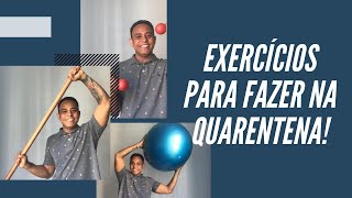 Exercícios para quarentena [upl. by Atteuqnas805]