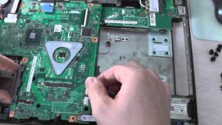 Dell Inspiron N5010 disassemble SSD HDD replace cooler cleaning part1 [upl. by Graves]