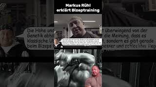 Markus Rühl erklärt Bizepstraining [upl. by Phaedra]