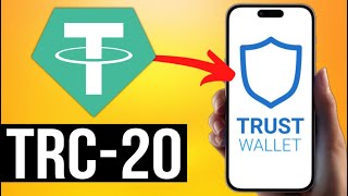 How to Add USDT TRC20 to Trust Wallet IN 20 SECONDS [upl. by Ahras]