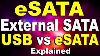 What is eSATA External SATA Hindi  Kshitij Kumar [upl. by Courtland156]