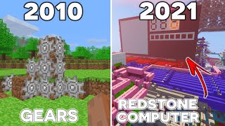 Minecrafts Evolution of Redstone [upl. by Saixela]