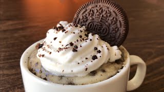 Oreo Mug Cake in 1 Minute  Eggless Microwave Cake Recipe  Em’s Kitchen [upl. by Eejan]