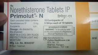 What is the Primolut N used for [upl. by Ormiston]