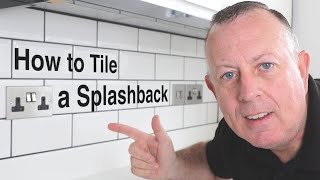 How to Tile a Splashback  the Proper Way [upl. by Novaat273]