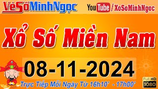 XSMN Minh Ngọc  Trực tiếp Xổ Số Miền Nam  KQXS Miền Nam ngày 08112024 KQXS Hôm Nay XSTT XSKT [upl. by Anotal]