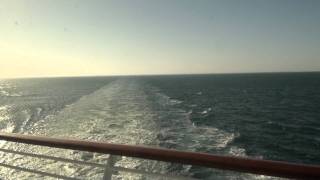 Stern View From Stateroom 5186 on The Disney Dream [upl. by Namar76]