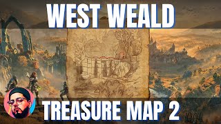 West Weald Treasure Map 2 Elder Scrolls Online ESO [upl. by Saunders]