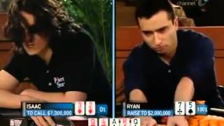 Amazing Isaac Haxton Bluff vs Ryan Daut YouTube [upl. by Sharman76]