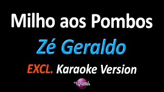 Zé Geraldo  Milho aos Pombos Karaokê Version Português c backing vocal Cover [upl. by Enaile]