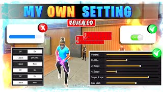 My secret setting revealed 🔥  Free fire headshot setting in tamil  Best one tap sensitivity 🎯 [upl. by Mirella]