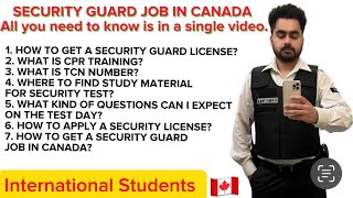 💵Your Guide to a Career in Security 🇨🇦  All about security guard job in Canada 🍁 [upl. by Wenona238]