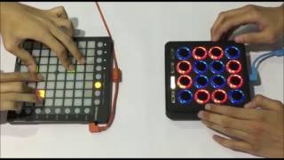 Kygo  Firestone  Launchpad  Midi Fighter w Primeire [upl. by Ecyor]