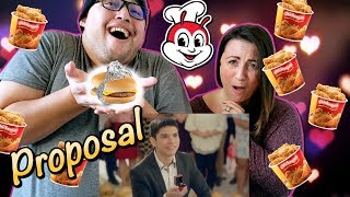 Kwentong Jollibee Series 2019 Proposal COUPLES REACTION [upl. by Quinta410]