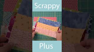 Scrappy Plus Quilt Block [upl. by Eilssel]