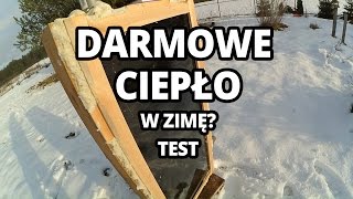 Darmowe ciepło w zimie wymiennik ciepła rekuperator panel solarny darmowa energia pompa ciepła [upl. by Eralcyram]