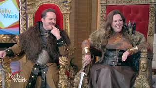 Melissa McCarthy and Ben Falcone Talk About Their Podcast quotHildy the Barback and the Lake of Firequot [upl. by Susy]