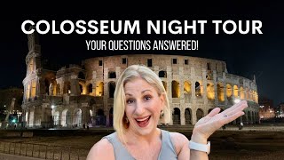 Is The Colosseum Night Tour Worth It Your Questions Answered [upl. by Dian417]