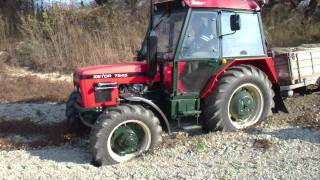 zetor 7245  4x4 NOSPIN [upl. by Felecia509]