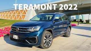 2022 Volkswagen Teramont Review  Big and comfortable  DRIVETERRAIN [upl. by Madda]