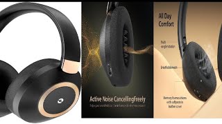 Active Noise Cancelling Headphones 100H Playtime Headphones Wireless Bluetooth [upl. by Ieluuk]