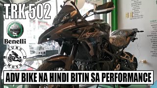 Test Ride Benelli TRK 502 [upl. by Airdnahc]