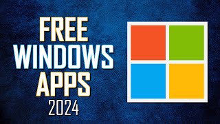 10 Best FREE WINDOWS 1011 APPS from the Microsoft Store 2024 [upl. by Naul]