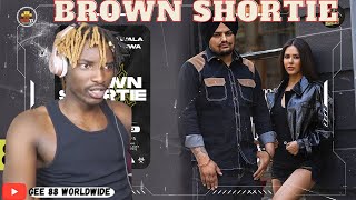 Brown Shortie  Sidhu Moose Wala  The Big G  First Time Hearing it  Reaction [upl. by Adev]