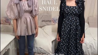 【HAUL】SNIDEL [upl. by Marlow647]