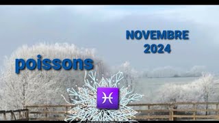 Poissons ♓ NOVEMBRE 2024 horoscope poisson taroscope [upl. by Emmi]