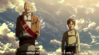 Dot Pixis talks about the history before the walls Attack On Titan [upl. by Dorine243]