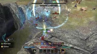 Eso worst plague break negate bomb pvp clip [upl. by Aerda614]