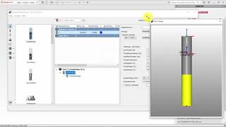SolidCAM 2021 – Erstellen von Komplettwerkzeugen und Maschinenlisten [upl. by Talya389]