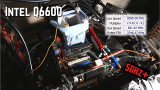 Intel Core 2 Quad Q6600 in 2021  Overclocking to 5GHz on LN2 [upl. by Alake]