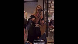 Maria Flamik at Nammos Dubai [upl. by Anoel]