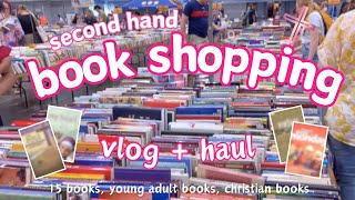 second hand book shopping at lifeline bookfest vlog and book haul [upl. by Kassi]