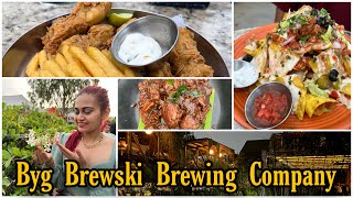 BYG Brewski Brewing Company  Bangalore pubs and restaurants ❤️ [upl. by Haywood]