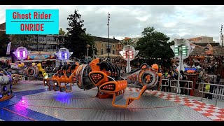 GHOST RIDER Onride TILBURG KERMIS 2023 [upl. by Ardnuaek]