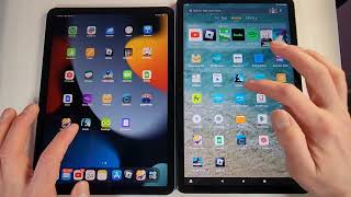 iPad Air 5 Vs Amazon Fire Max 11 Speed Test Comparison [upl. by Naitsirhk]